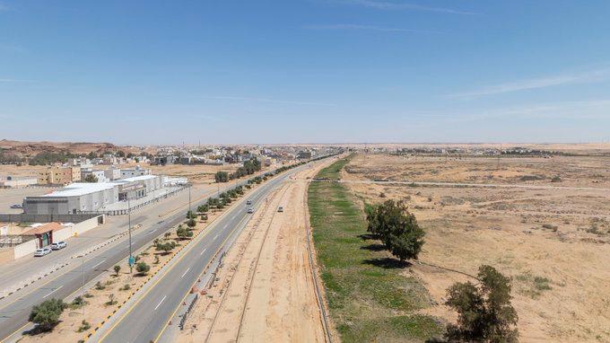 أمانة الجوف تبدأ تنفيذ مشروع تحسين وتجميل المدخل الجنوبي لمدينة سكاكا